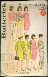 2704 63 RVRSE COAT, JKT, SHELL, PANTS, SHORTS, SKIRT PATTERN 12